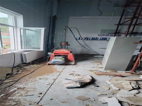 汶川地基基础下沉墙体裂缝加固注浆顶升施工